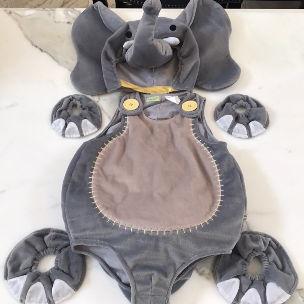 Elephant 🐘 costume for baby size 6-12M